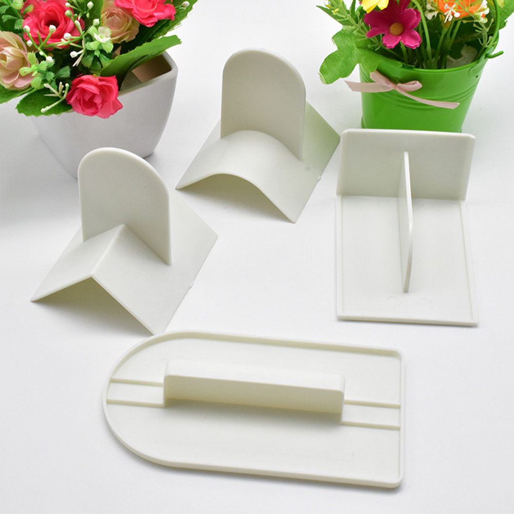Fondant Smoother Set - مجموعة من 4 قطع لتنعيم عجينة
