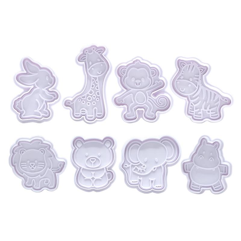 Kitchen Kids Baking Set - مجموعة قوالب بسكويت على شكل حيوانات