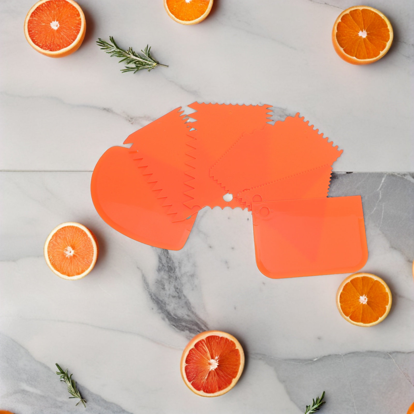 Fondant Smoother Set - مجموعة من 6 قطع من أدوات