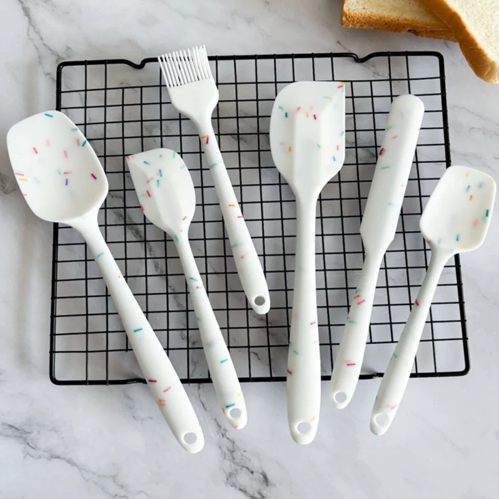 Kitchen Equipment For Baking - ​ 6 قطعة مجموعة ملعقة سيليكون