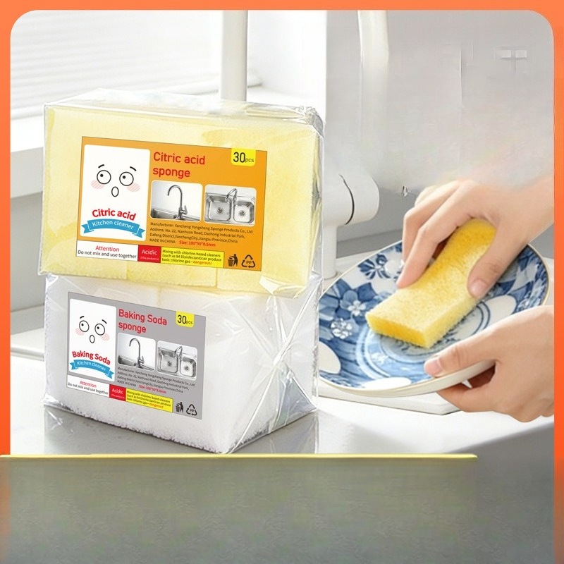 Kitchen Cleaner Baking Soda - مناديل تنظيف الأطباق متعددة الاستخدامات، مزيل