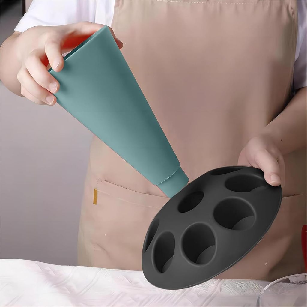 كيس تزيين الكيك مع حامل للرؤوس - مراجعة Kitchen Baking Tools وسعره