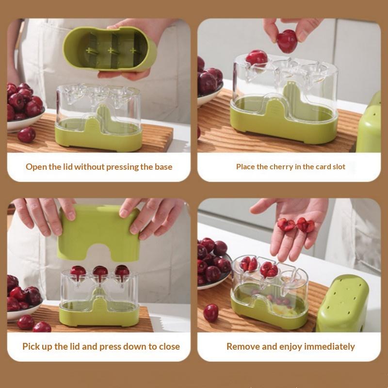 أداة إزالة نوى الكرز والزيتون  - مراجعة Kitchen Baking Tools وسعره