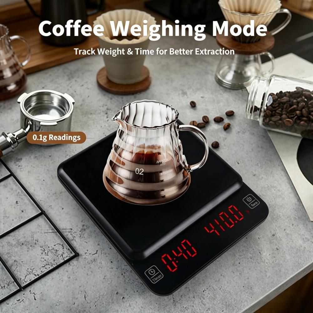 ميزان قهوة رقمي عالي الدقة 3 ك - مراجعة Kitchen And Baking وسعره