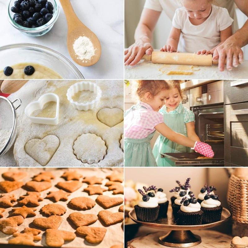 مجموعة مريلة خبز للأطفال مع قف - مراجعة Kitchen Kids Baking Set وسعره