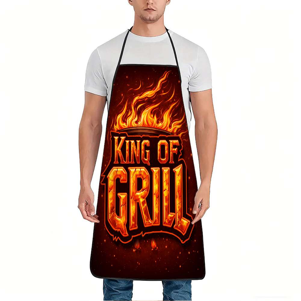 قطعة واحدة من مريلة Bbq King،  - مراجعة Kitchen Baking Ideas وسعره