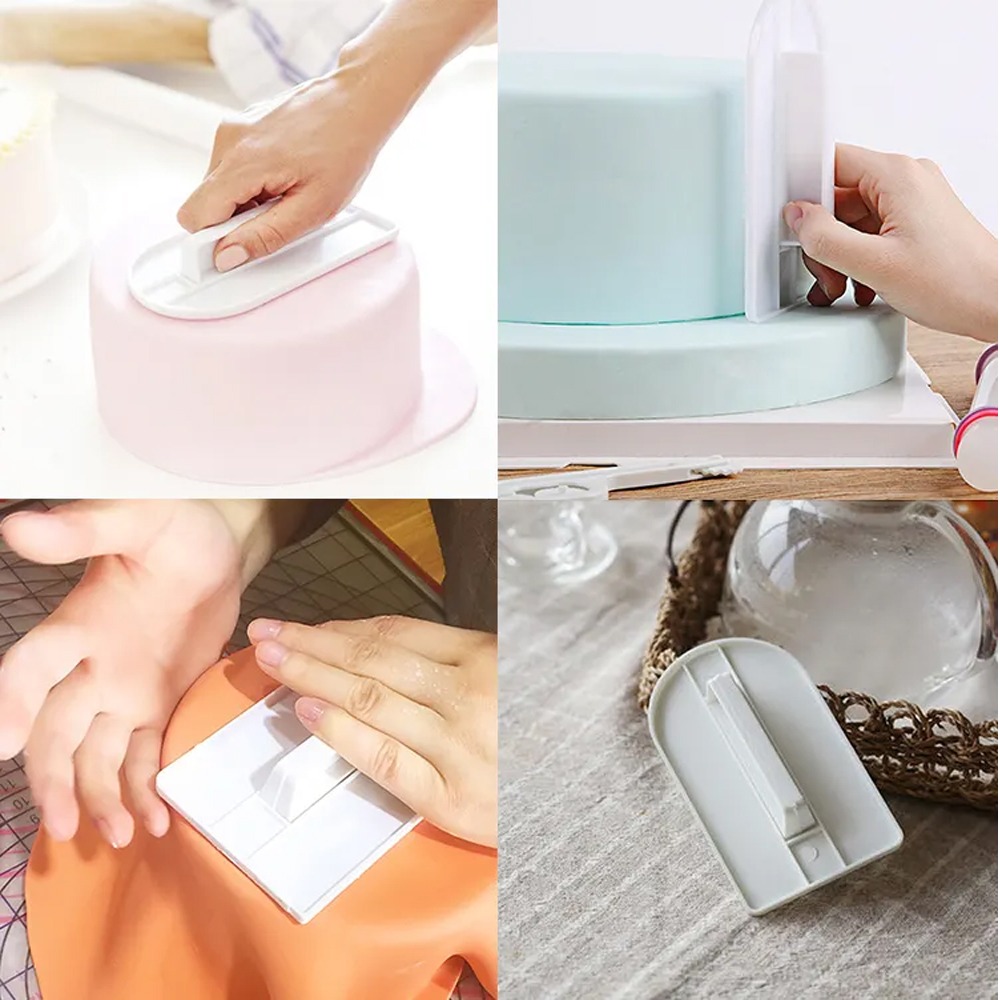 كعكة بلاستيكية أكثر سلاسة لتقو - مراجعة Fondant Smoother Set وسعره