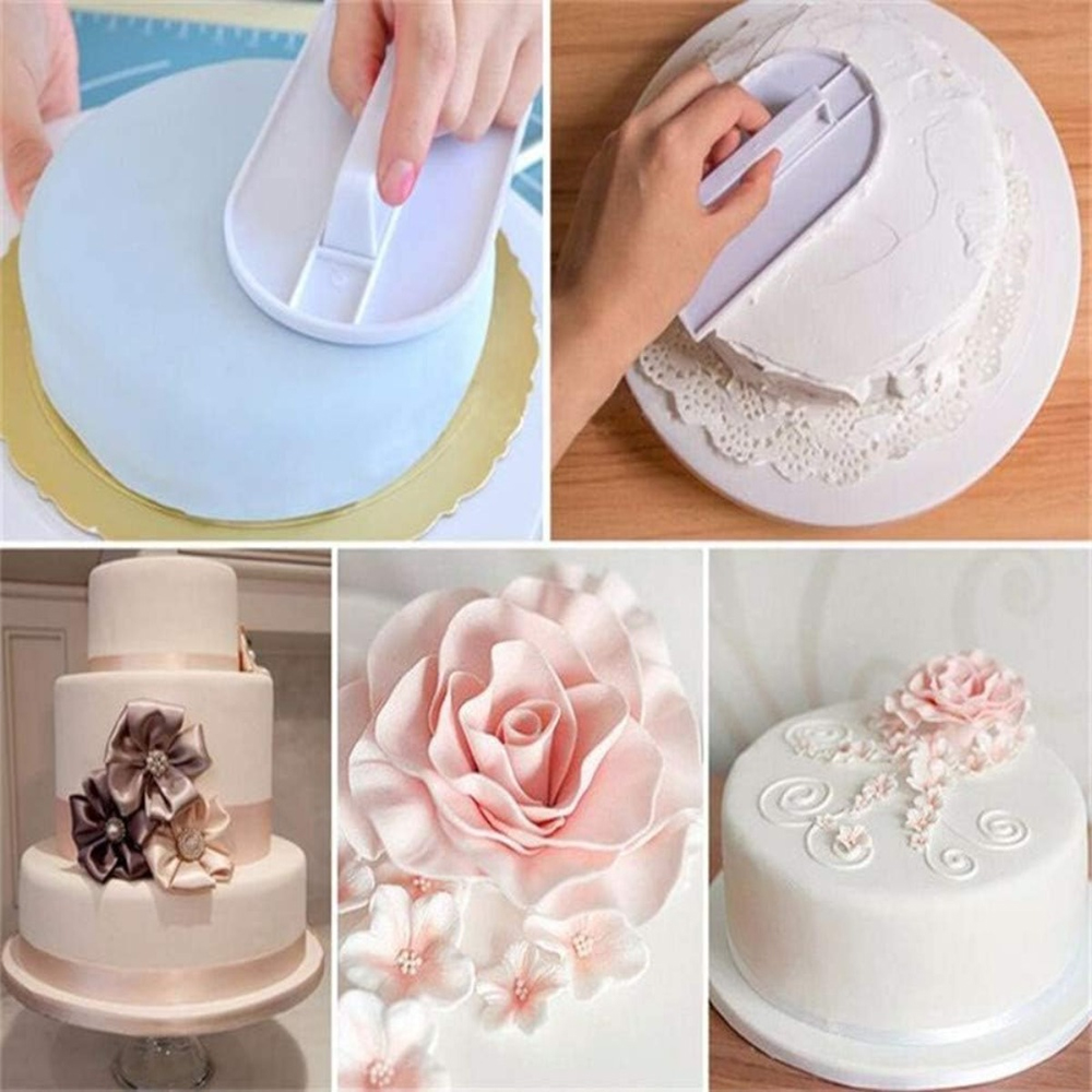 كعكة بلاستيكية أكثر سلاسة لتقو - مراجعة Fondant Smoother Set وسعره