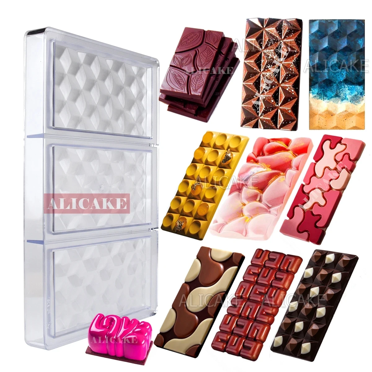 قالب الشوكولاتة البولي كربونات - مراجعة Kitchen Equipment For Baking وسعره