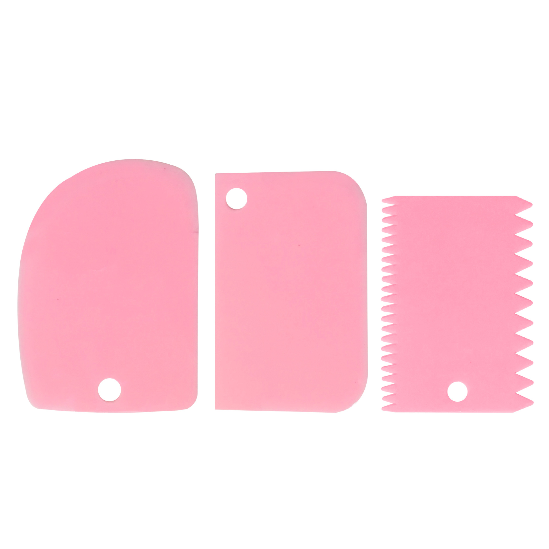 3 قطعة/الوحدة كريم مكشطة أكثر  - مراجعة Fondant Smoother Set وسعره