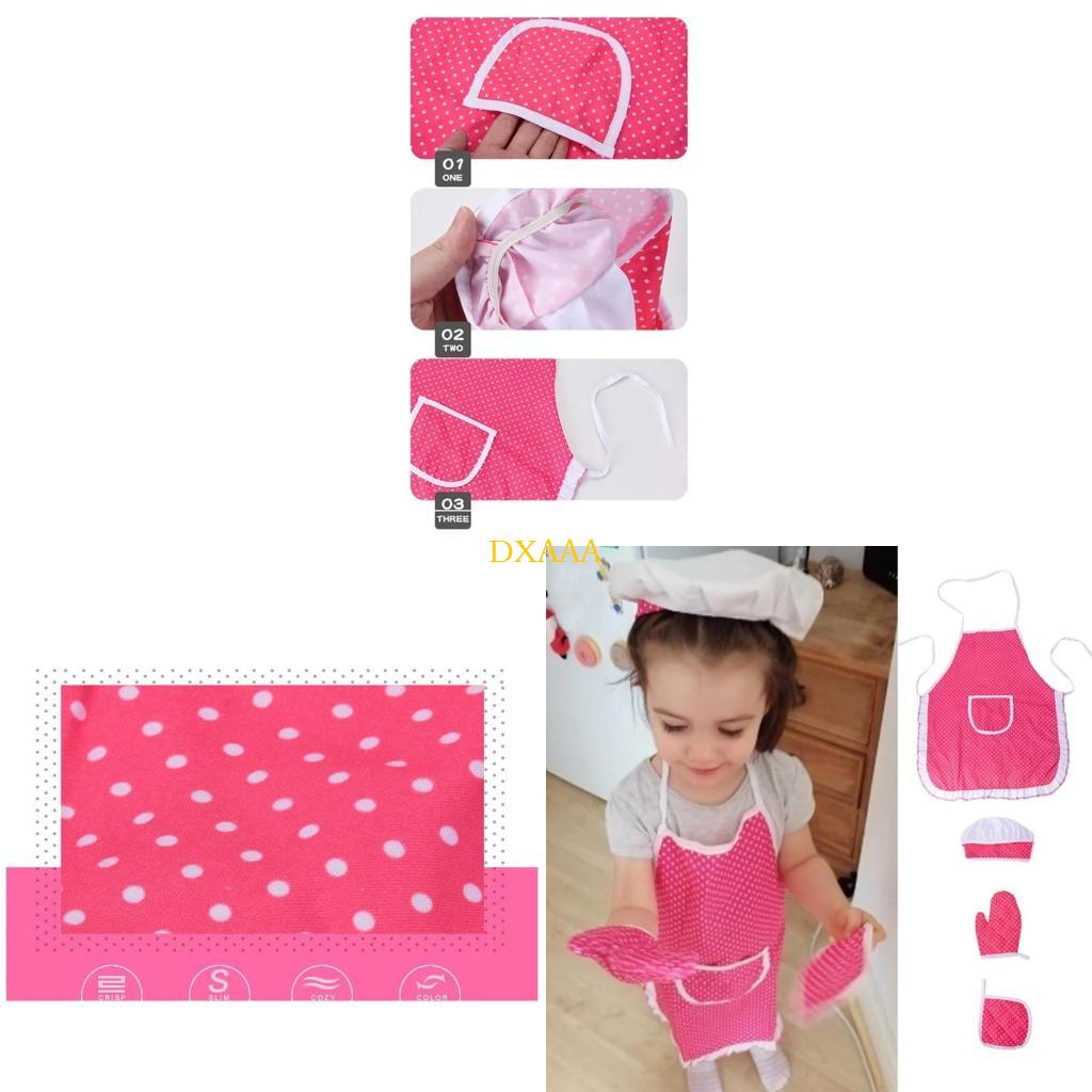 مجموعة أزياء أزياء الطهاة DXAA - مراجعة Kitchen Kids Baking Set وسعره