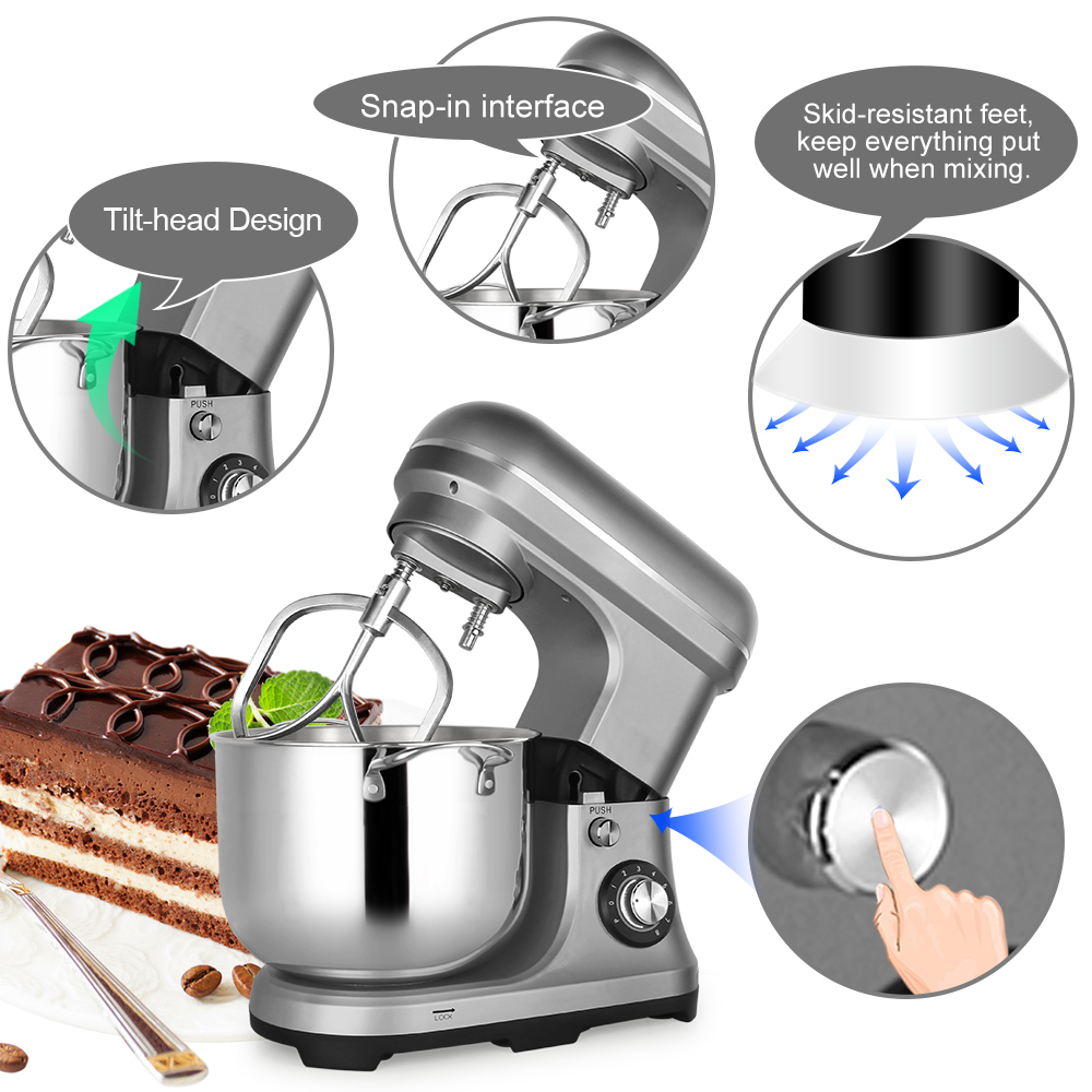 خلاط كهربائي قوي سعة 11 لتر بق - مراجعة Kitchen And Baking وسعره