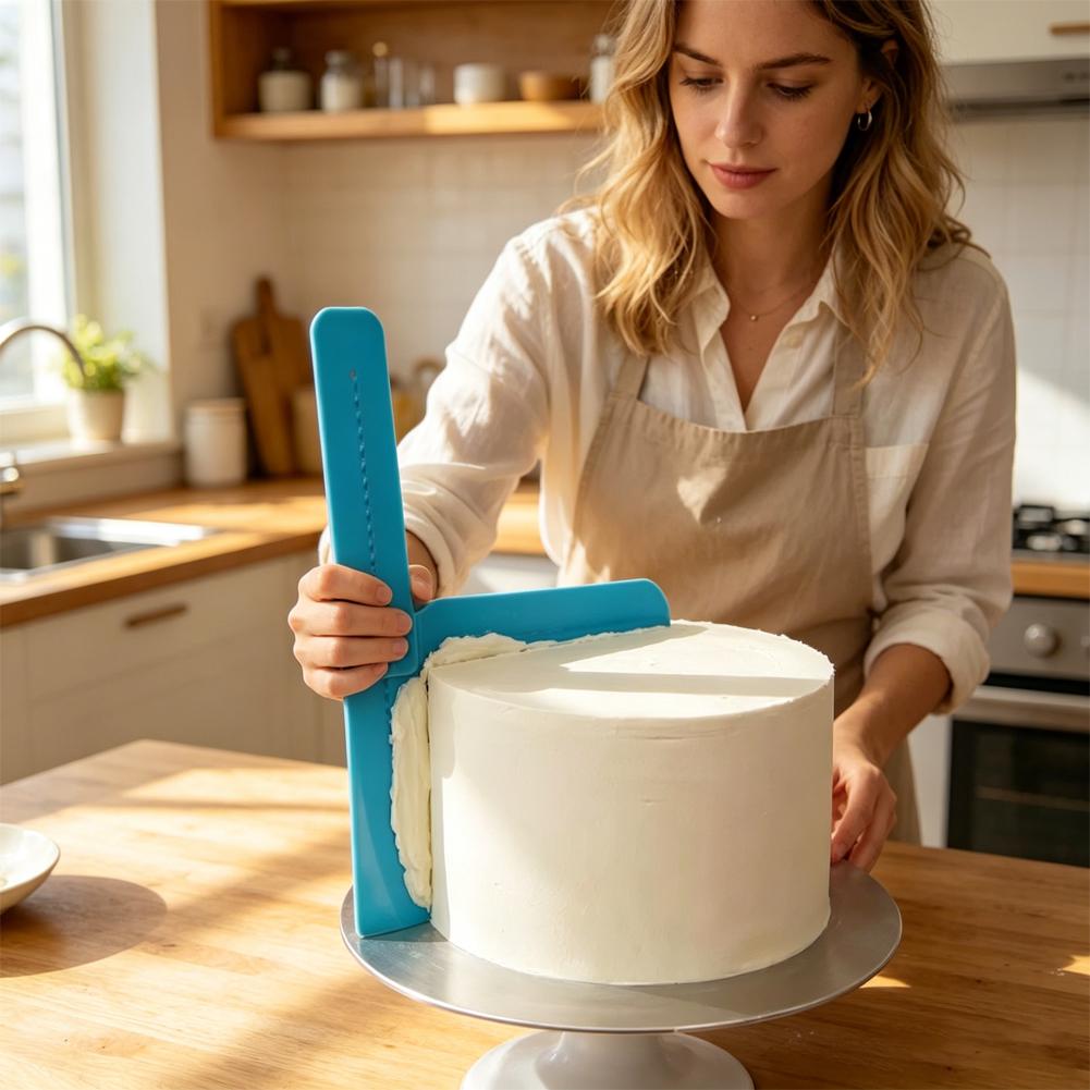 أداة تسوية الكيك من البولي برو - مراجعة Fondant Smoother Set وسعره